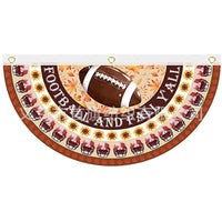 Thanksgiving Cartoon Character Party Decorative Fan Flag
