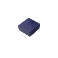 Diamond Pattern Lid-and-Base Jewelry Gift Box for Rings, Earrings, Bracelets, Necklaces, Pendants