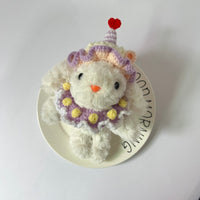 Handmade Knitted Pet Hat and Scarf Set - Zodiac Animal Design