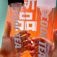 Portable Cold Brew Tea Bottle with Filter, 400ml/500ml Plastic Water Bottle for Sports and Travel