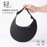 Women's Seamless UV Protection Sun Visor Hat for Outdoor Activities