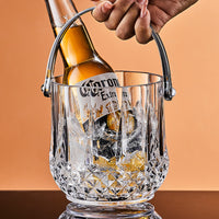 Acrylic Ice Bucket for Bar KTV Home Use - Commercial Grade Small Beer Wine Chiller