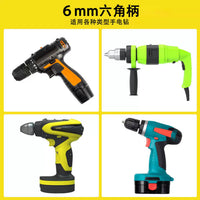 Hex Shank Industrial Wire Brush Set for Electric Drills - Rust Removal and Polishing