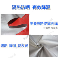 Heavy-Duty Square Canopy Top Replacement for Outdoor Stall Tent, Waterproof Sunshade Tarp
