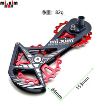 Road Bike Ceramic Bearing Rear Derailleur Pulley Guide Wheel for Shimano 6800/6870/6770/9000/9070