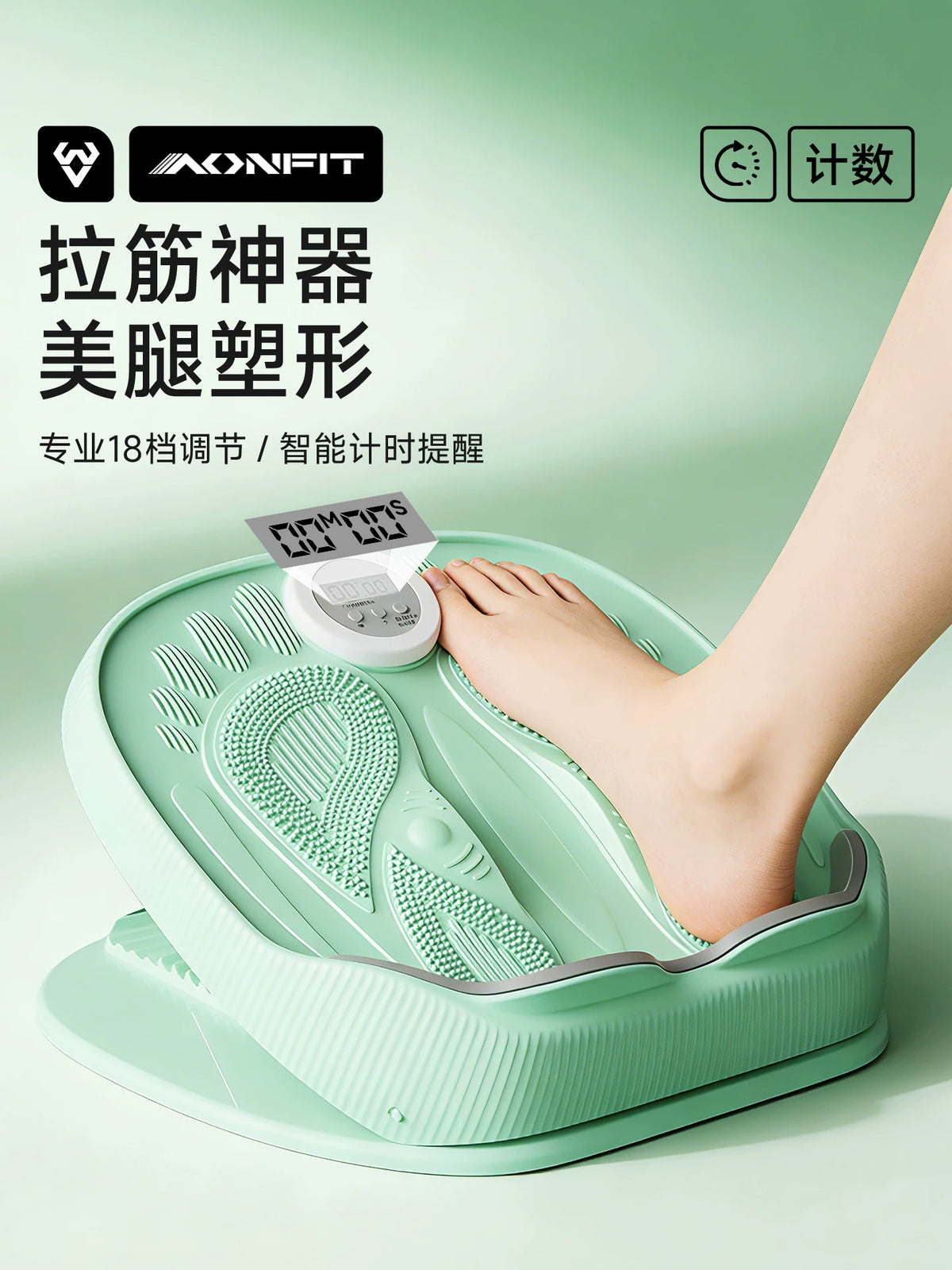 Adjustable Slant Board Calf Stretcher for Achilles Tendonitis, Plantar Fasciitis, and Leg Muscle Stretching