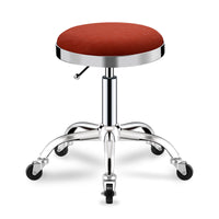 Adjustable Swivel Stool with Wheels for Salon, Bar, Home, or Lab