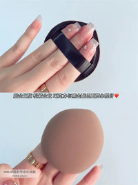 Matte Finish Hydrophilic Sponge Makeup Blender for Wet and Dry Use