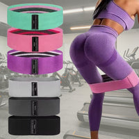 Yoga Resistance Bands for Glute and Leg Workouts, Non-Slip Exercise Loop Bands for Squats and Fitness