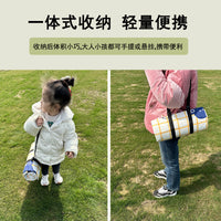 Extra Thick Ultrasonic Picnic Blanket Outdoor Camping Mat Moisture-proof Tent Ground Cloth