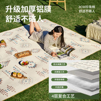 Waterproof Picnic Blanket Mat for Outdoor Camping and Beach, Moisture-proof and Portable
