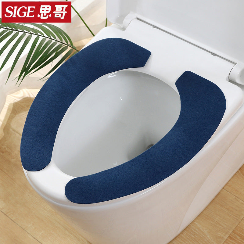 Disposable Toilet Seat Covers for Home and Travel, Adhesive and Customizable