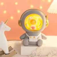 Astronaut Piggy Bank Night Light for Bedroom Decor