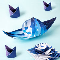 A4 Starry Sky Patterned Origami Paper for Crafts and DIY Projects