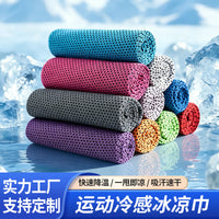 Quick-Dry Cooling Towel for Sports, Fitness, and Outdoor Activities - Absorbent and Portable