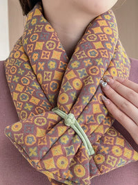 Pure Cotton Neck Warmer Scarf for Neck Protection and Warmth