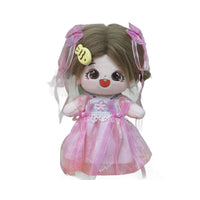 20cm Cotton Doll Princess Dress Outfit for Plush Dolls