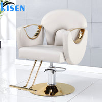 Hydraulic Swivel Reclining Barber Chair for Salon and Beauty Parlor