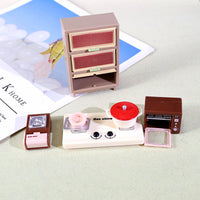 Miniature Simulation Kitchen Appliance Model Ornaments for Dollhouse Scenes