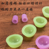 Zhong Shiyuan Silicone Cupping Set for Vacuum Therapy