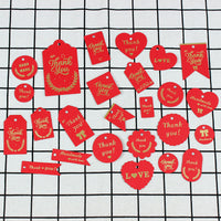 Premium Kraft Paper Thank You Tags for Amazon/eBay Listings - White Cardboard Paper Labels