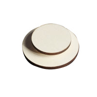 Rotating Display Base for DIY Crafts - Wood/Acrylic Turntable for Figurines & Ornaments
