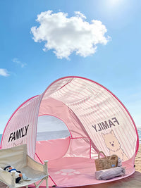 Pop-Up Camping Tent Automatic Instant Setup Portable Sunshade Shelter for Outdoor Activities