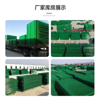 Highway Guardrail Mesh Fence for Orchard and Boundary Enclosure, PVC Coated Double Wire