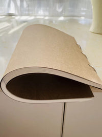 A3/A4 Vintage Kraft Paper Loose-Leaf Sketchbook for Drawing, Journaling, and Doodling