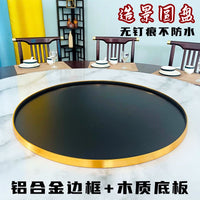 Rotating Turntable Base for Dining Table Centerpiece and Landscape Displays