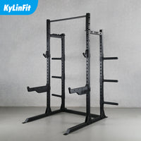Commercial Gym Gantry Frame Squat Rack Home Strength Training Barbell Rack Integrated Equipment