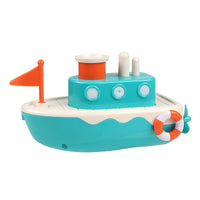 Baby Bath Toy Wind-Up Boat for Kids, Floating Water Play Toy for Bathtub and Pool