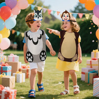 Kids' Animal Costume Set with Headpiece for Stage Play & Halloween
