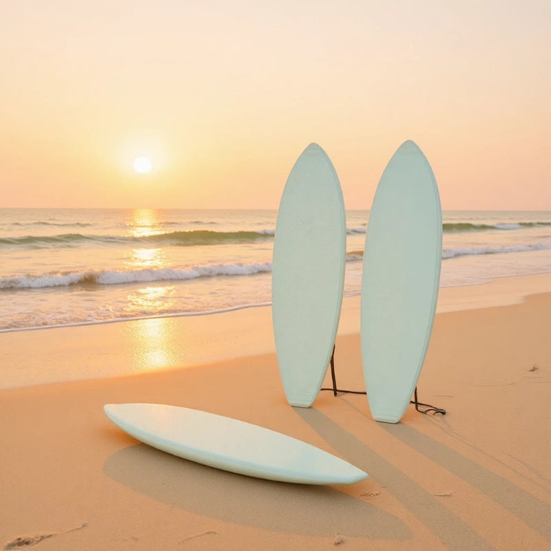 Dollhouse Miniature Surfboard Model for Beach Micro Landscape Decor