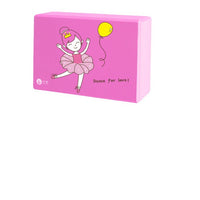 Kids Dance Practice Brick High-Density EVA Foam Yoga Block for Girls