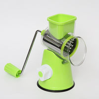 Multifunctional Rotary Vegetable Slicer and Shredder for Kitchen