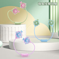 Portable USB Rechargeable Foldable Neck Fan for Students and Dorms