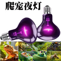 Reptile UVA/UVB Night Light Heat Lamp for Lizards, Tortoises, Geckos, Chameleons