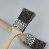 2-inch Long Handle Stainless Steel Wire Brush for Rust Removal, Welding, Polishing, and Cleaning