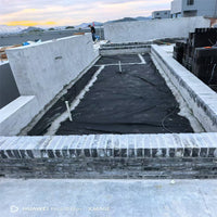 Roof Garden Drainage Board for Green Roofs and Planters - Anti-Root, Water-Permeable Plastic Mat