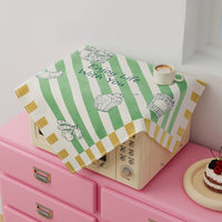 Korean-Style Dopamine Dust Cover for Home Appliances, Microwave Oven Oil-Proof Cloth, All-Season
