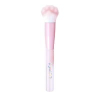Cat Paw Makeup Brush Set - Soft Fiber Portable Powder & Blush Brushes for Face and Nails