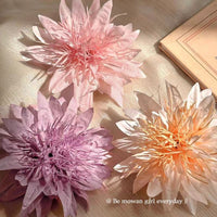 Anemone Flower Hair Clip for Buns and Side Styling