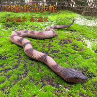 Realistic Soft Rubber Snake Prank Toy for Halloween