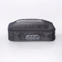 Travel Multi-functional Toiletry Storage Bag with Password Lock for Adult Items, Passport, and Documents