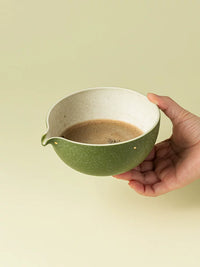 Japanese Style Matcha Bowl and Whisk Set for Traditional Tea Ceremony