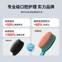SWT Roman Column Wide-Head Soft Bristle Toothbrush for Adults