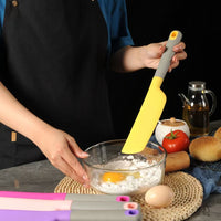 One-Piece Silicone Spatula for Baking, Cream, Salad, and Jam