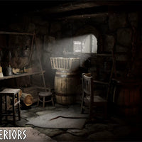 UE5 Unreal Engine 5 Modular Medieval House & Building Kit - Thatched & Tin Roof Huts