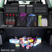 Oxford Cloth Car Trunk Organizer Bag Backseat Hanging Storage
